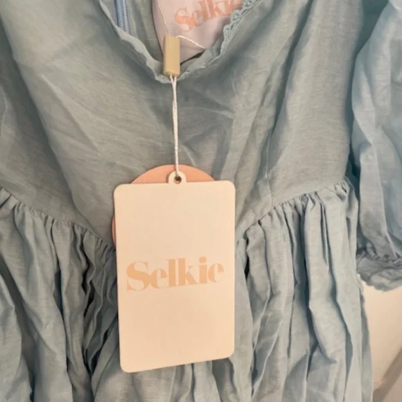 Selkie The French Puff Dress Water Baby Organdy